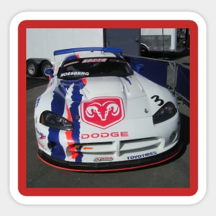 Competition Dodge Viper Sticker